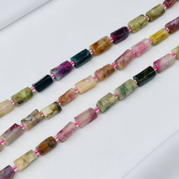 Бусины для украшений из Турмалина микс 40 см