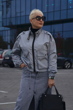 Куртка DOGGI 9005/1 серый фото 4