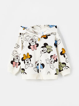 Bisiklet Yaka Minnie Mouse Bask?l? K?z Bebek 3l? Tak?m - Waikiki фото 2