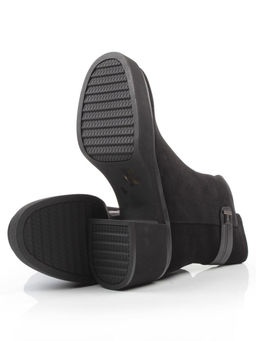 04-M3-5248 BLACK Ботинки зимние женские (натуральная кожа, натуральный мех)