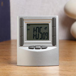 Часы - будильник электронные «Альтаир», настольные, 7.5×9 см, от батареек от батареек ААА