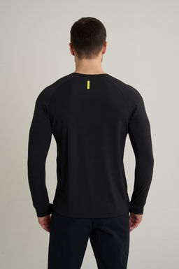 Лонгслив Черный ANTA RUNNING LS Tee  фото 6