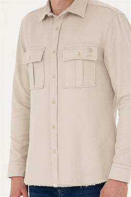 Мужская рубашка с длинным рукавом Stone - U.s. polo assn фото 13