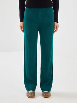 Beli Lastikli Dokulu Kad?n Triko Pantolon