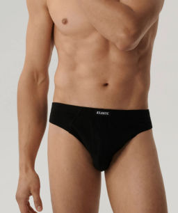 ATLANTIC 3BMP-322 Трусы спорт Basic - набор 3 шт. черный фото 5