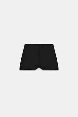 SHORTS TIRO ALTO / Negro - Zara фото 5