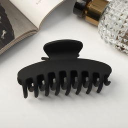 Цена за 12 шт. Крабик для волос «Строгая классика», 9.7×4.5 см, МИКС, чёрный