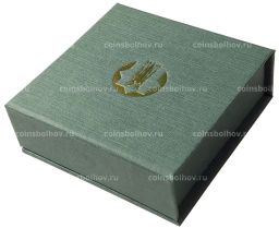 Монета 200 тенге 2020 года Казахстан  25 лет Конституции Казахстана (в подарочной коробке)