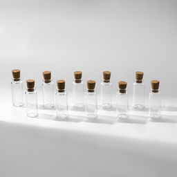 Баночки для хранения бисера, d=1.2×3 см, 10 шт.