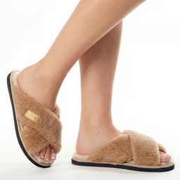 Тапочки-слайдеры арт. М4/02-05 Миндаль