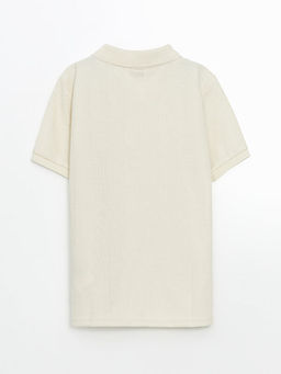 Polo Yaka Dokulu Erkek ?ocuk Ti??rt