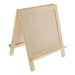 Мольберт настольный «Хлопушка», 500×450×300 мм, двусторонний, неокрашенное дерево, Calligrata
