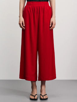 Прямые брюки с эластичным поясом / Zarina  фото 2