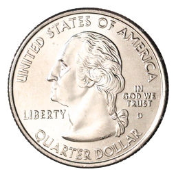 25 центов (1/4 доллара) 2008 года D США Штаты и территории  Гавайи