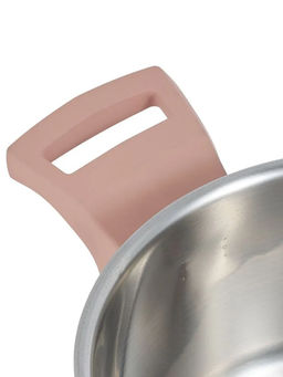 51868 WERNER Набор посуды ELETTO 6 предметов (ковш 1,7л, кастрюли 2,4л/3,6л, крышки), нерж.сталь