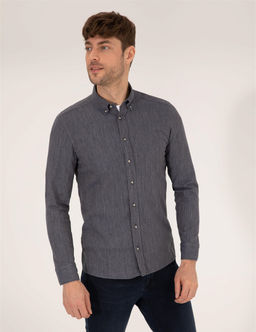 Mavi Slim Fit Uzun Kollu G_mlek - Pierre cardin фото 3