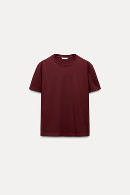 BASIC COTTON T-SHIRT - Zara фото 14