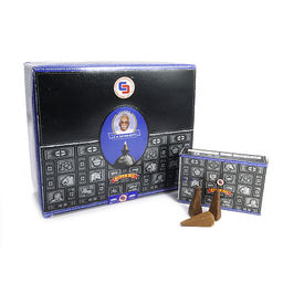 Благовония Satya Back Flow Cones Super Hit стелющийся дым конусы 1шт - 10конусов