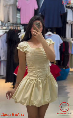 Платье женское однотонное - Fiona фото 6