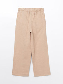 Beli Lastikli Dokulu K?z ?ocuk Pantolon