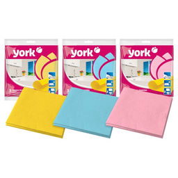 Салфетка для уборки 35х35см (вискоза) (3шт.) "York" (2001)