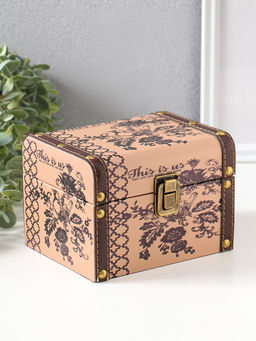 Набор шкатулок для украшений 3 шт. «Цветы и вензели»