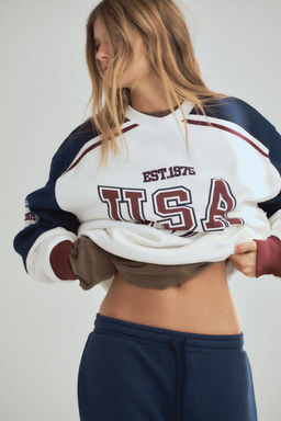 USA CALIFORNIA VARSITY SWEATSHIRT - Zara фото 2