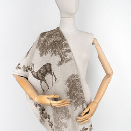 24С93-ШР/у. 50*120 Полотенце "Лесное-2" цв. 3 рис. 198 корич.