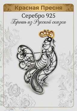 БРОШЬ 13017822-1