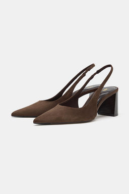 SLINGBACK HEELS - Zara фото 3