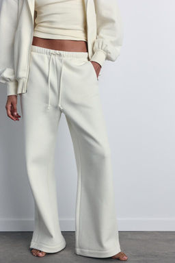 STRAIGHT-LEG PLUSH TROUSERS - Zara фото 13