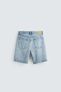 REGULAR FIT DENIM BERMUDA SHORTS - Zara фото 16