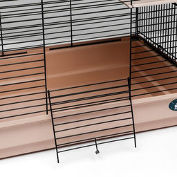 Клетка для шиншиллы Пижон №10, разборная, 58 х 40 х 88, бежевая  фото 3