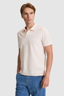 Erkek Krem Regular Fit Polo Yaka Ti__rt - U.s. polo assn фото 3