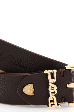 Kad_n Koyu Kahverengi Kemer