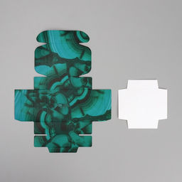 Цена за 5 шт. Коробка под бижутерию Малахит, 7.5 7.5 3 см - Дарите счастье фото 6