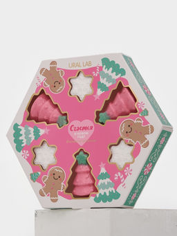 Бомбочки для ванны Счастья в Новом году, набор 6 шт, URAL LAB