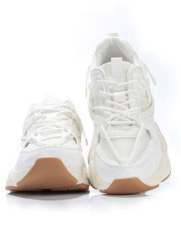 05-6035-7 WHITE Кроссовки женские (искусственные материалы) - No name фото 12