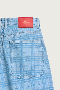 JORTS DENIM LAVADO ESTAMPADO / Azul claro - Zara фото 11