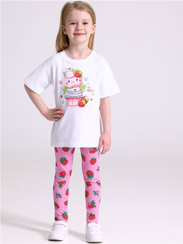 футболка+легинсы 2ДДР5705001н - Апрель фото 3