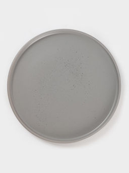 Набор тарелок Доляна Гранит, 4 шт., d=26 см, керамика, серый фото 4