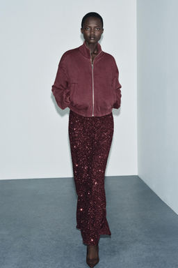 WASHED FLEECE JACKET