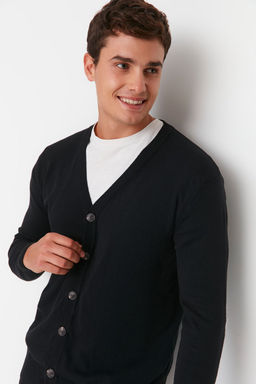 TRENDYOL MAN Vizon Slim Fit Pamuklu V Yaka Dugmeli H?rka TMNAW21HI0274 - Trendyolmilla фото 25