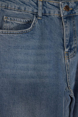 Mavi Straight Fit Esnek Kumas Kot Pantolon Jeans TMNSS26JE00001 - Trendyolmilla фото 2