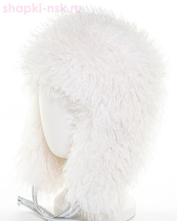 Лама экомех барби Ушанка флис (56-58)