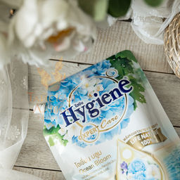 Кондиционер д/белья
Концентрированный Парфюмированный Цветок Океана HYGIENE, 1150 мл  фото 3