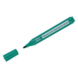 Цена за 2 шт. Маркер для доски OfficeSpace "Bullet" пулевидный зеленый, шир. линии 2.5 мм (WBM_63973)