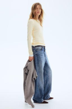 Top en punto de algod?n pima - H&m фото 10