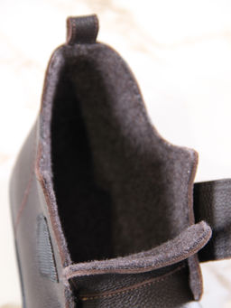 Босоногие ботинки EDART 209.NATAbl.Темно-коричневый оттима/шерсть