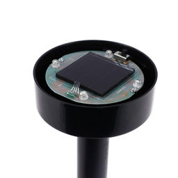 Садовый светильник на солнечной батарее Средний шар, 153815 см, 4 LED, свечение тёплое белое - Luazon lighting фото 4